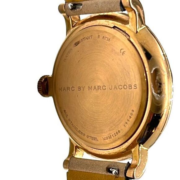 Marc By Marc Jacobs MBM1266 Analog Copper and Rose Gold Tone Round Watch - Picture 6 of 11